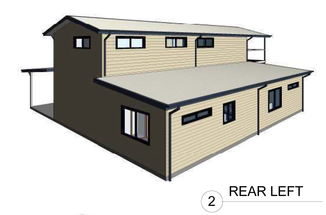 The Country Barn House - Modular Steel Kit Homes